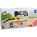 Small Foot Vláčkodráha s nádražím LE11235 – Zboží Dáma