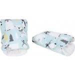 ESITO Rukávník Golf Softshell Lední medvědi stříbrná 2x 25 x 45 cm – Zboží Dáma