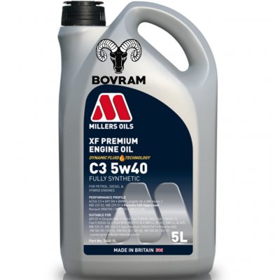 Millers Oils XF Premium C3 5W-40 5 l – Zboží Mobilmania