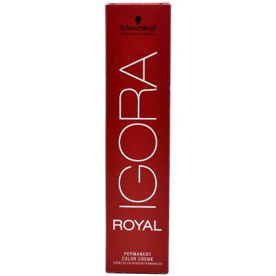 Schwarzkopf Igora Royal barva na vlasy tmavě hnědá čokoládově červená 3-68 60 ml – Zboží Mobilmania