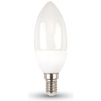 LED Solution LED žárovka svíčka 5,5W E14 Studená bílá