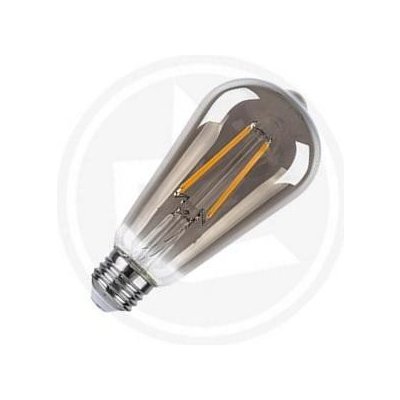 LED21 LED žárovka E27 ST64 6W 4xCOB Filament Vita 650lm KOUŘOVÁ, ULTRA TEPLÁ BÍLÁ