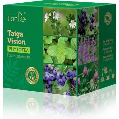 Tiande Bylinná směs Taiga vision 21 sáčků 42 g – Zbozi.Blesk.cz