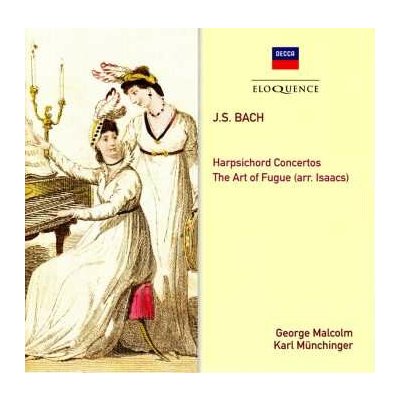 Johann Sebastian Bach - Harpsichord Concertos / The Art Of Fugue (Arr. Isaacs) 2 CD – Hledejceny.cz
