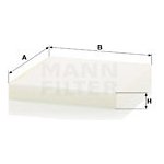 Filtr, vzduch v interiéru MANN-FILTER CU23019 – Hledejceny.cz