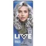 Schwarzkopf Live Ultra Bright or Pastel barva na vlasy Steel Silver 098 50 ml – Zboží Dáma