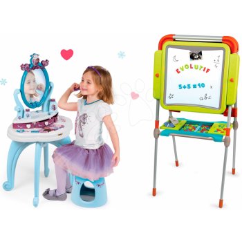 Smoby dětský kosmetický stolek Frozen a magnetická tabule 320214 17