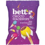 Bett'r Choco Spaceships Lentilky čokoládové veganské 70 g – Hledejceny.cz