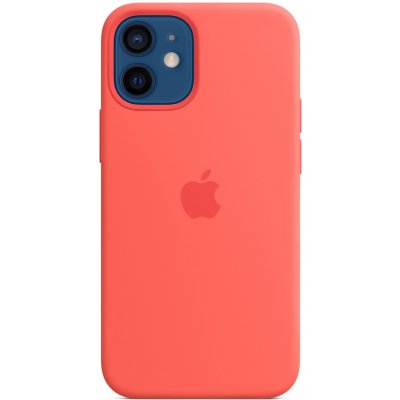 Apple iPhone 12 mini Silicone Case with MagSafe Pink Citrus MHKP3ZM/A – Zboží Mobilmania