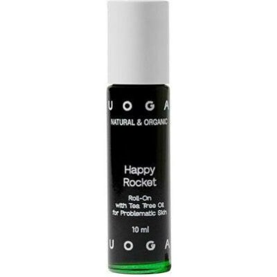 UOGA UOGA Roll On na problematickou pleť Happy Rocket s tea tree a tamanu olejem 10 ml – Sleviste.cz