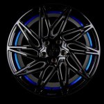 Keskin KT20 8x18 5x112 ET45 black blue inside | Zboží Auto
