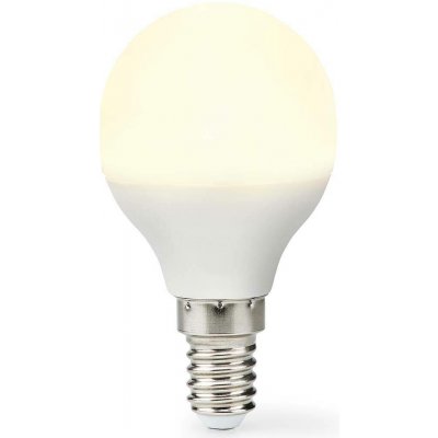 Nedis LED žárovka G45 E14 4.9W 470lm 2700K LBE14G452 – Hledejceny.cz