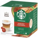 STARBUCKS Dolce Gusto Kapsle do kávovaru Hazelnut Macchiato 12 ks – Zboží Dáma