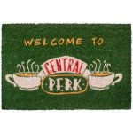CurePink Friends Přátelé Central Perk 60 x 40 cm zelená [FGE0015] – Zboží Dáma