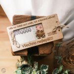 Dekorace z Česka, Přání k narozeninám - milion korun – Hledejceny.cz