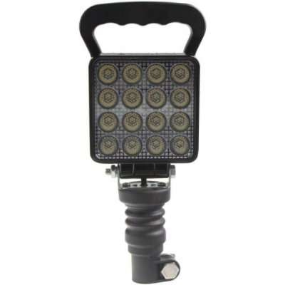 LED světlo hranaté, bílé, 16x3W, na hrot, ECE R10 – Hledejceny.cz