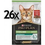 Purina Pro Plan Cat Sterilised hovězí 26 x 85 g – Zboží Mobilmania