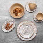 ASIR Jídelní souprava orange 26 ks – Sleviste.cz