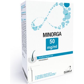 MINORGA DRM 50MG/ML DRM SOL 3X60ML