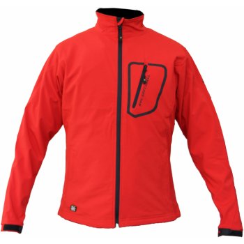 RVC sportswear bunda Corsin softshellová pánská červená