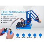 Keyestudio 4-DOF robotická ruka pro Arduino, Bluetooth, PS2 + DIY joystick KS006 – Sleviste.cz