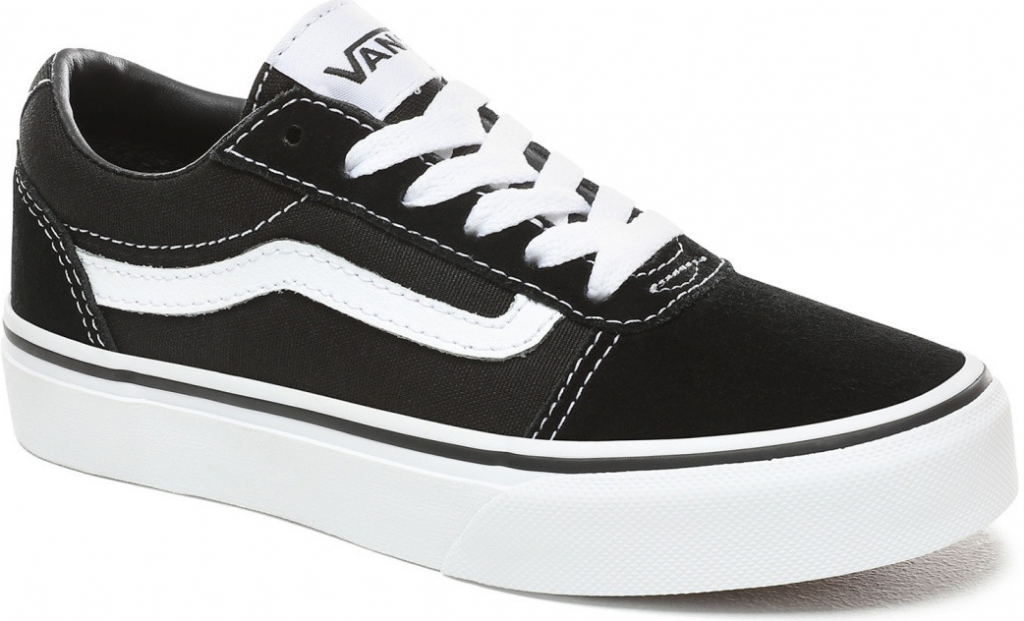 Vans Chlapecké tenisky Yt Ward Suede Canvas černé