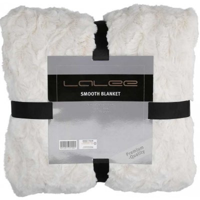 Lalee Deka Smooth Blanket Ivory 150x200 – Zboží Mobilmania