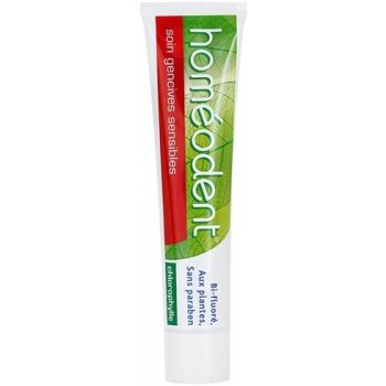 Homeodent Chlorophyll zubní pasta Care For Sensitive Gums 75 ml od 149 Kč -  Heureka.cz
