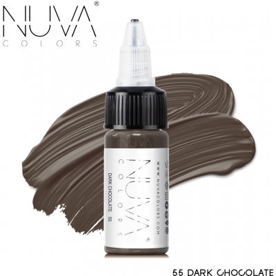 Nuva Colors 55 Dark Chocolate 15 ml