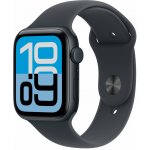 Apple Watch SE 3 Cellular 44mm Temně inkoustový hliník s námořnicky modrým sportovním řemínkem MJLT4MP/A – Hledejceny.cz