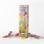Sorbos jedlá brčka 16 ks mix – Zboží Dáma