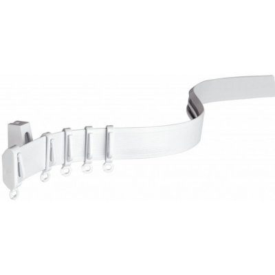 Gardinia Kolejnice FlexLine ohebná bílá, 350 cm – Zboží Dáma