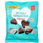 Semix Müsli srdíčka s čokoládou a kokosem 50g – Hledejceny.cz