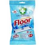 GREEN SHIELD Čistící vlhčené ubrousky na tvrdé podlahy antibakteriální 24 ks – Zboží Dáma