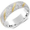 Prsteny SILVEGO Snubní prsten pro muže i ženy z oceli RRC22799