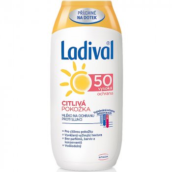 Ladival opalovací mléko pro normální až citlivou kůži SPF50 200 ml