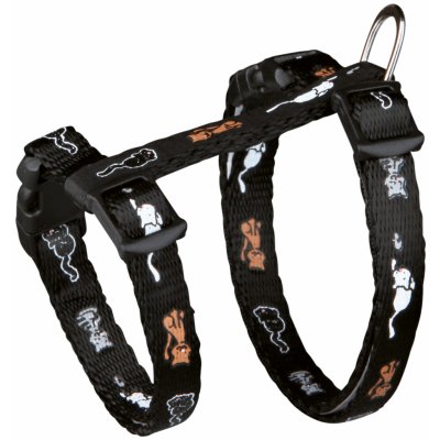 Trixie Postroj s vodítkem pro kočky 21 - 34 cm x 8 mm x 1.2 m – Zboží Dáma