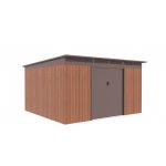 G21 Zahradní domek GRAH 1132 - 340 x 333 cm hnědý – Zboží Dáma