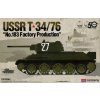 Model Academy Model Kit tank 13505USSR T 34/76 No.183 Factory Production 1:35