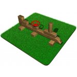 Monkey´s Home Hravé lavičky Lokomotiva bezbarvá – Zboží Dáma