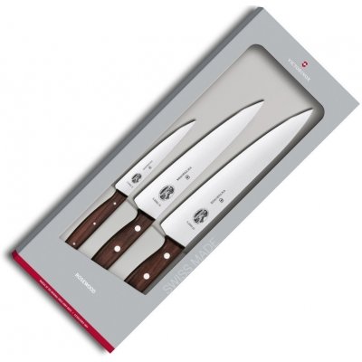 Victorinox třídílná sada nožů dřevo 5.1050.3G 3 ks – Zbozi.Blesk.cz