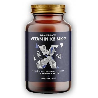 BrainMax Vitamin K2 jako MK7 all-trans 100 kapslí