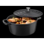 KELA Pekáč litinový s poklicí CALIDO 26 cm černá KL-12472 – Zboží Mobilmania