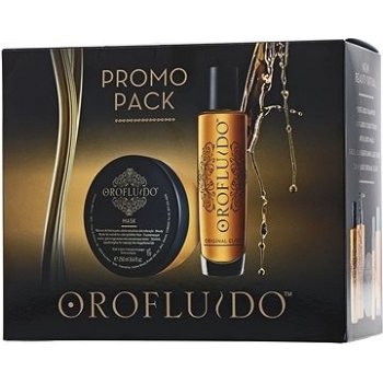 Orofluido Vlasový elixír 100 ml + Orofluido regenerační maska 250 ml dárková sada