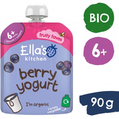 Ella's Kitchen BIO Borůvky s jogurtem 90 g – Zboží Dáma