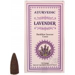 Ayurvedic Lavender backflow indické vonné františky tekoucí dým 10 ks – Zbozi.Blesk.cz