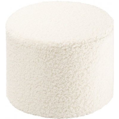 Pufik Cream white Wigiwama – Sleviste.cz