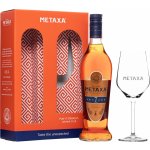 Metaxa 7* 40% 0,7 l (dárkové balení 2 sklenice) – Zbozi.Blesk.cz