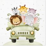 PAW Ubrousky L Safari Fun 33x33cm – Hledejceny.cz