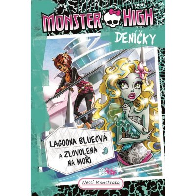 Monster High deníčky 3 - Lagoona Blueová - Monstrata Nessi – Zboží Mobilmania